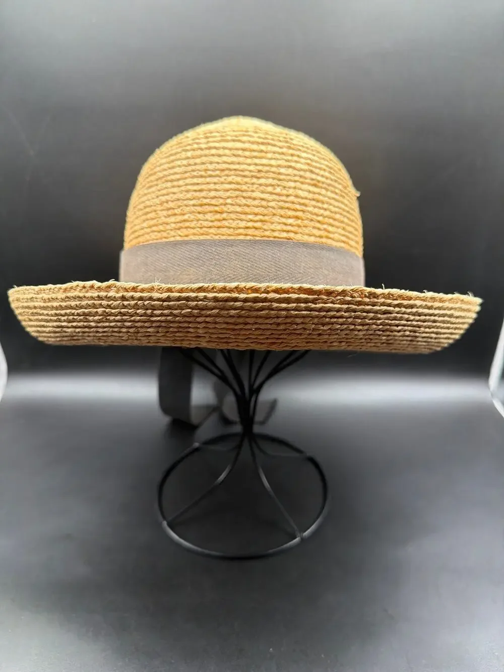 Helen Kaminski Raffia Hat Women’s Small 53 cm US 6 5/8 Travel Sun Hat Australia